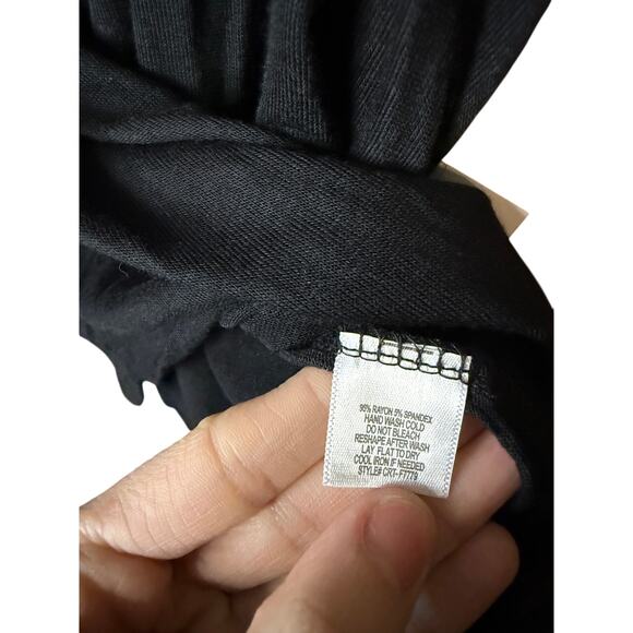 MOD black and white striped tshirt nwt - Picture 5 of 6